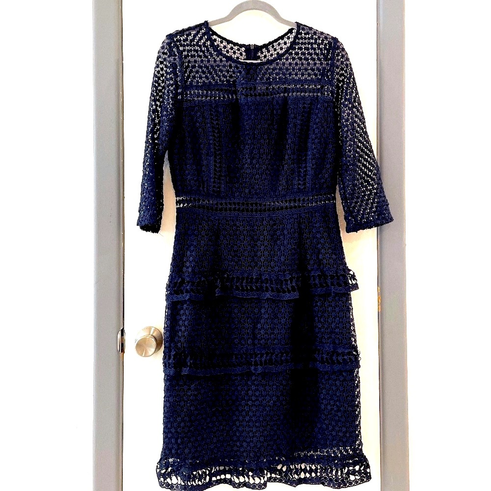 Liquorish blue mididress